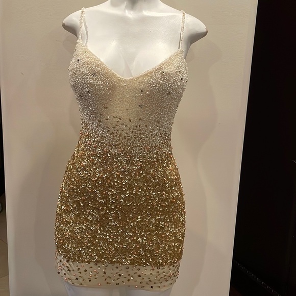 Birthday dress Musani couture sequin beaded dress - Picture 10 of 16